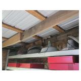 Lot of Old / Vintage Enamel Shop Lights