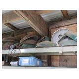 Old Vintage Enamel Shop Lights