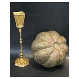 Vantines Brass Incense Burner - No Lid & Copper
