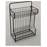 Wall Mount Metal Wire Storage Rack