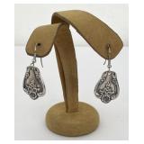 Silverplate Spoon Earrings Vintage Silverware