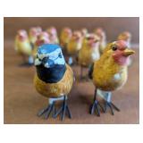 19 Bird Figurines