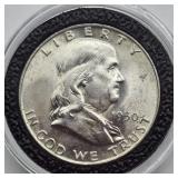 1950 D FRANKLIN SILVER HALF DOLLAR
