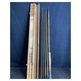 ARTIC FLY & CASTING SPLIT BAMBOO FLY ROD W/ 3