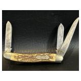 Schrade Uncle Henry Vintage Pocket Knife 3 Blade