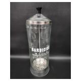Vintage King Research Barbicide Disinfectant Jar