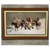 Frederic Remington Print 'Return of the Blackfoot