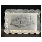 1904 St. Louis Worlds Fair Tin Tip Tray Palace of