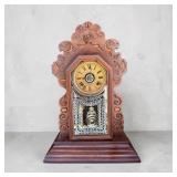 Antique Ansonia Table/ Mantel/ Gingerbread