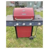 BBQ PRO 3-BURNER PROPANE GRILL W/SIDE BURNER