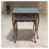 Uttermost Distressed Top Nesting French Style
