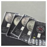 5 GR. BARS OF .999 FINE SILVER ON CARDS