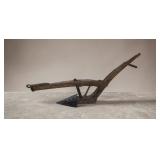 Antique Furrow Plow, Walking Plow, Horse Drawn