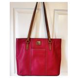 Cherry Red Dooney and Bourke Lexington Shopper