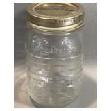 LONGABERGER BLUE RIBBON PINT JAR