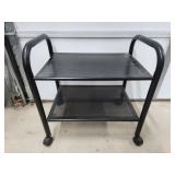Rolling Metal Rack Cart