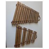 2 Vintage Wood Xylophones, Need TLC
