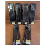 6 Boxes of NOS 14'Glass Orn Icicle