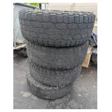 Set Of 4 Cooper Discover AT3  275/70/18 Tires on