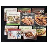 11 Vintage Pampered Chef Cook Books Spiral Bound