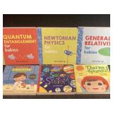6 EDUCATIONAL CHILDREN/BABY BOOKS FOR THE