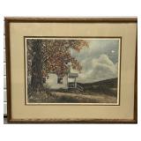 Signed Art Print Athline Cates Dub Hill B.V. TM