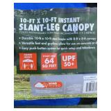 10FT. X 10 FT. INSTANT SLANT-LEG CANOPY