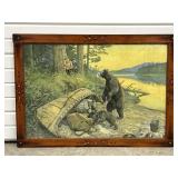 'The Law of the Wilderness'  print by Philip R.