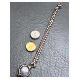 VTG 14k Gold Filled Lyceum Ladies Watch Not
