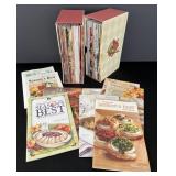 Pampered Chef Vintage Recipe Booklets w 2 storage