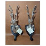 Stag Wall Mount Coats Hooks