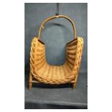 Vintage Wicker Firewood Basket (there are