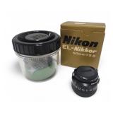 Nikon EL-Nikkor 50mm f/2.8 Enlarging Lens Black