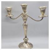 GORHAM STERLING SILVER WEIGHTED CANDELABRA 4 OZ