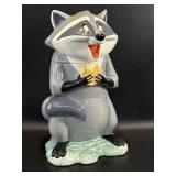 Disney Pocahontas Meeko Raccoon Cookie Jar 1990s