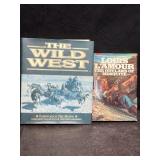 2 WESTERN HARDBACK BOOKS LOUIS L