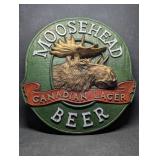 Vintage Moosehead Beer Sign Wall Plaque Canadian