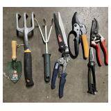 Gardening Tools Hedge Shears, Priners, Snips &