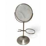 Apollo Silver Plate Shaving Stand Vanity Mirror