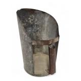 Vtg Feed / Grain Scoop Galvanized