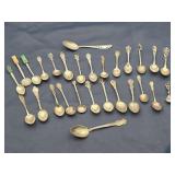 Lot of Sterling Silver Souvenir Spoons TM