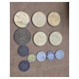 Sacagawea Dollars, Clad Dimes, IHC's & Tokens