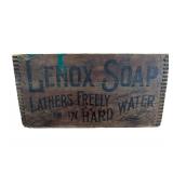 Antique Wood Crate For Lenox Soap, Printed on 3