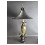 Postmodern Maximalist Style Botanical Table Lamp