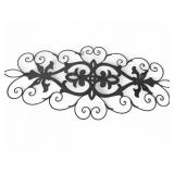 6 Pieces Lot Scroll Metal Wall Art