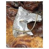 Courtney Peterson Sterling Silver Horse Head