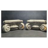 Architectural Style Risers Column Concrete Look,