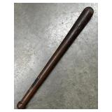 Vintage Hardwood Baton , Billy Club 18 Inches