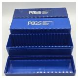 3- PCGS SLABBED COIN HOLDERS