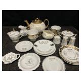 50th ANNIVERSARY FINE CHINA BY LEFTON, PEARL,
